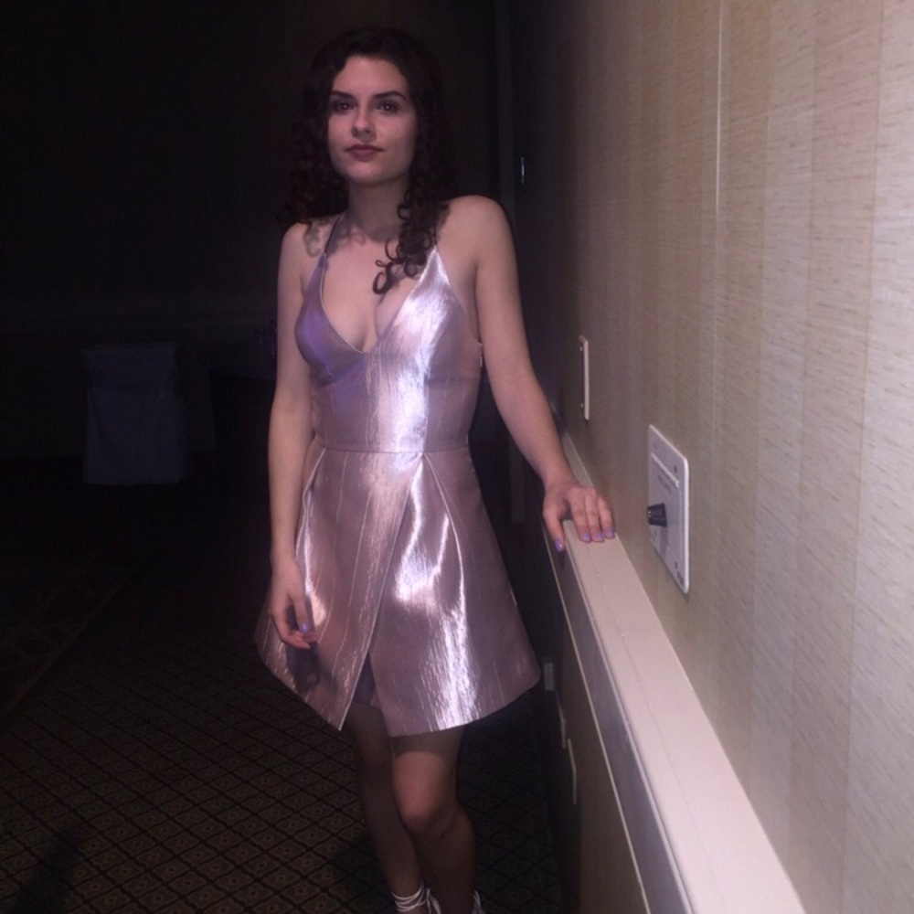 Metallic Topshop Dress